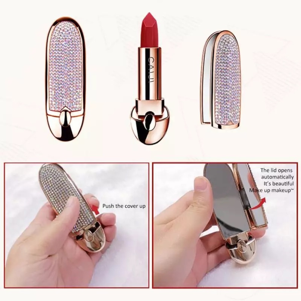 8 Color Matte Lipstick Light Silky Starry Gemstone